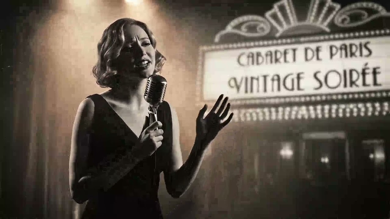Chansons Vintage du Cabaret 🎙️ Les Plus Belles Mélodies Nostalgiques
