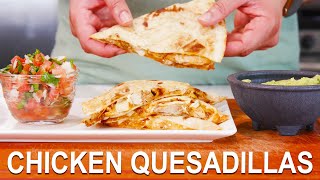 Taco Bell Chicken Quesadillas | Pour Choices Kitchen