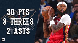 Brandon Ingram 30 pts 3 threes 2 asts vs Warriors 24/25 season