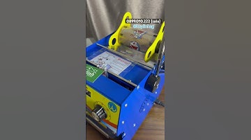 Cách xử lí máy dập nắp cốc khổng lồ Newtech X10 - X10B1 bị đứt màng? #newtech #huylinh #maydapcoc