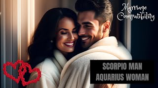 Scorpio man Aquarius woman I Zodiac Love Guide #astrology #matchmaking #zodiac