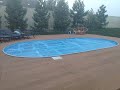 Подготовка основания и направляющих стен для овальных бассейнов ЛАГУНА. Сборка овального бассейна