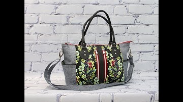 Amaryllis Tote - Part 3/5 : Exterior Front Panel and Side Panel Assembly