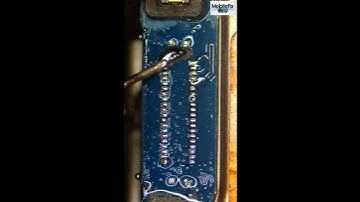 Broken flex connector repair.... #shortvideo #smartphone #problemfix