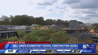 Mill Creek Elementary School construction issues