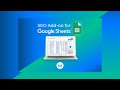 How To Use SEO Add-on for Google Sheets™️by WordLift