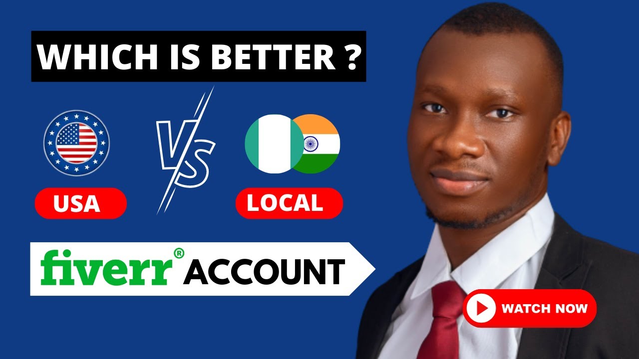 USA Or Local Fiverr Account Which Is Better?