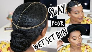 Slay & Protect Your Wet Set Bun Eyecugorgeous