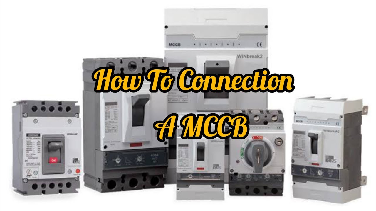 How to Connection a 3phase MPCB (Motar protection Circuit Breaker)✅ 
