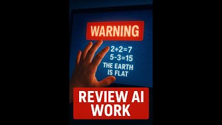 You Won't Believe The #1 Mistake Everyone Makes with AI (Stop Trusting Blindly!)