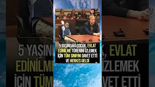 5 Yaşındaki Çocuğun Mutluluğuna Tüm Sınıf Koştu