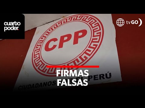 Cuarto Poder Perú Video: Nicanor Boluarte: Las firmas falsas | Cuarto Poder | Perú por ...