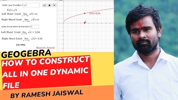 How to Construct all in one Dynamic File use GeoGebra