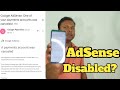 One of your AdSense account was cancelled|| AdSense Disabled? Explained by Rakesh info