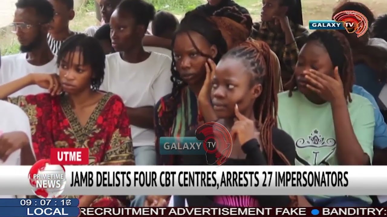 JAMB DELISTS FOUR CBT CENTRES, ARREST 27 IMPERSONATORS