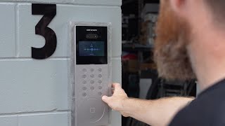 Facial Recognition Doorbell with Remote Access | Hikvision Demo