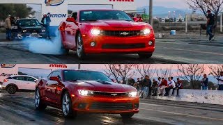 Camaro SS vs Camaro SS 🚘🚦🚘  | Arrancones