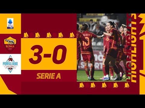 Tre punti al Tre Fontane! 🙌 Roma 3-0 Pomigliano | HIGHLIGHTS SERIE A FEMMINILE