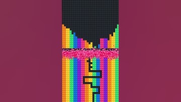 Softbody Tetris Simulation 🎮 #tetris #tetris99 #tetrisgame #tetriseffect #softbodytetris #gameplay