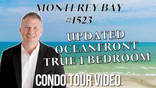 Rare Oceanfront Condo at Monterey Bay | Oversized Balcony & Stunning 15th Floor Views | Myrtle Beach Rare Oceanfront Condo at Monterey Bay | Oversized Balcony & Stunning 15th Floor Views | Myrtle Beach