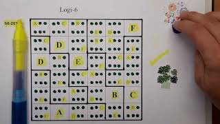 Level Up Your Brain: LOGI-6 Puzzle! 🚀 Introduction to Abstract Reasoning Puzzles (58-2013)