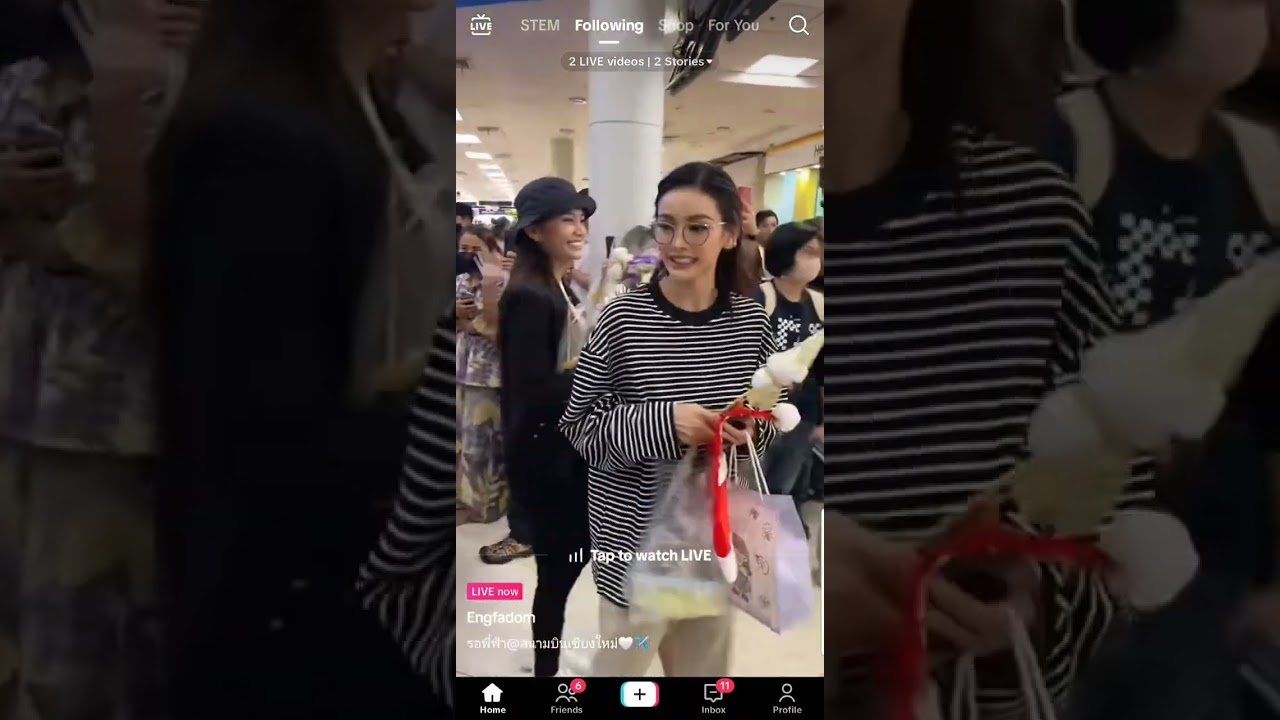 Pichy, Engfa, Snack and Nini arrive in Chaing Mai [Live]