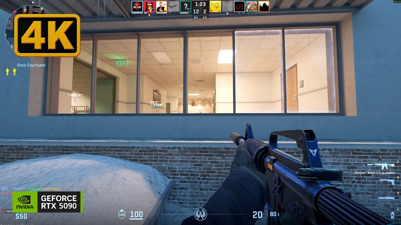 Counter-Strike 2 Gameplay 4K (No Commentary) - YouTube