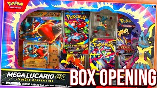 NEW Pokémon Mega Lucario EX Figure Collection Box Opening!
