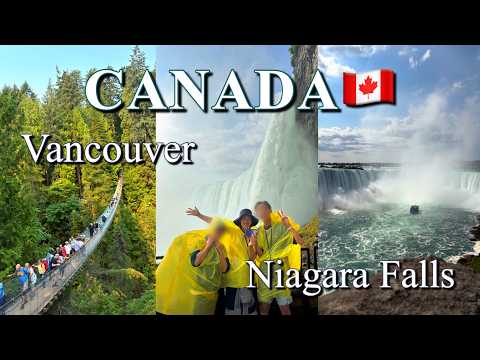 カナダ旅行🇨🇦vlog|バンクーバーとナイアガラの滝