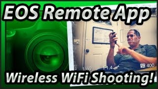 EOS Remote App | Canon 70D 6D | Wifi Wireless | Set-up & Basic Shooting screenshot 5