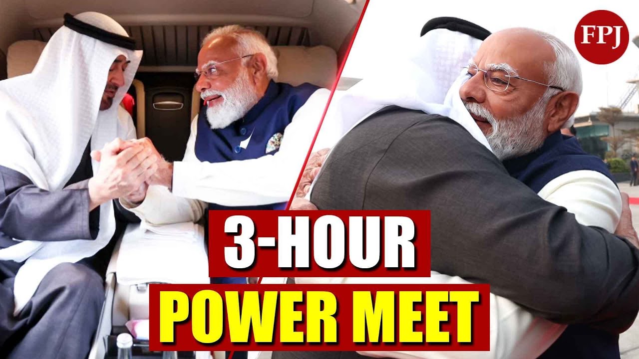 3-Hour Visit: The Surprising Reason Behind UAE President’s Trip to India