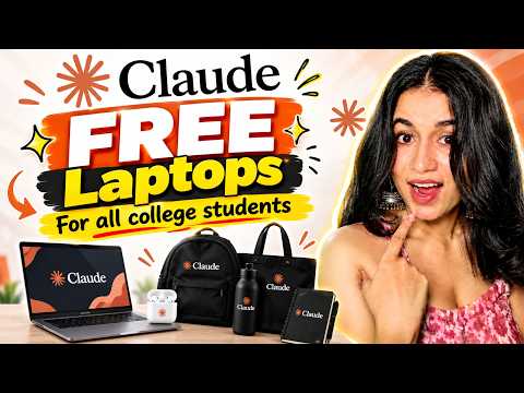 FREE Laptop, Goodies for all students🥳|| Claude Campus Ambassador Program 2026🔥