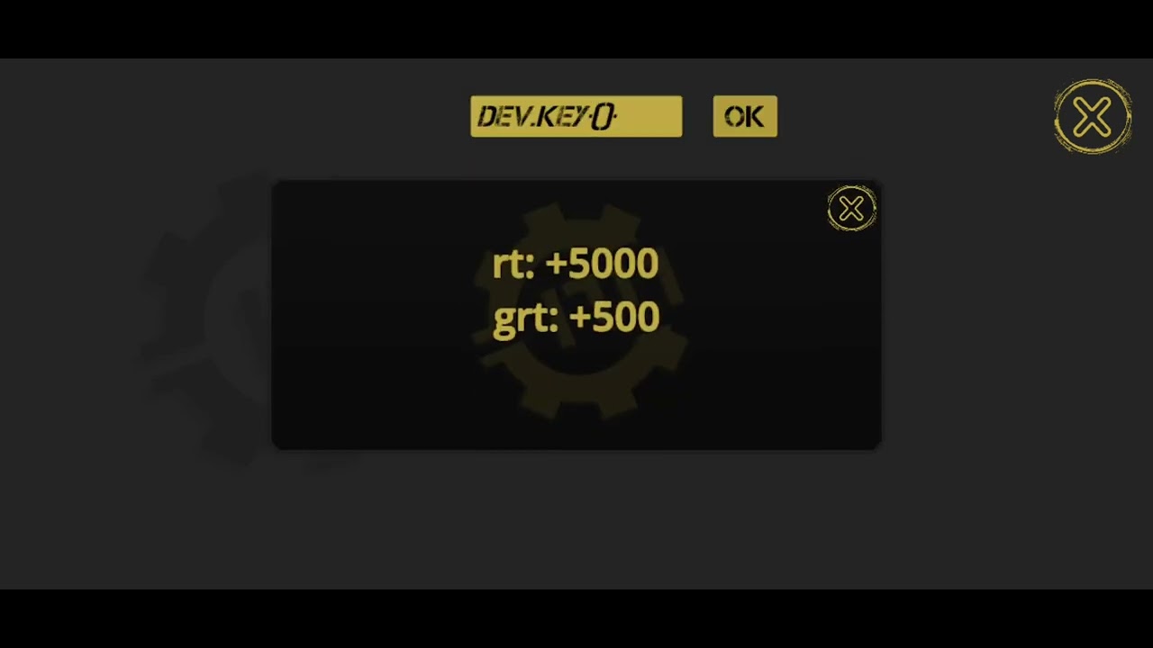 RTHD nuevo codigos 500 grt 