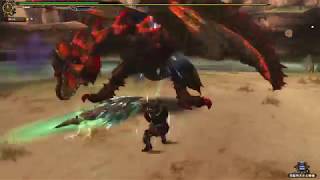 MHF-Z 第120回G級韋駄天杯  棘茶竜討伐Ｇ 穿龍棍部門　スラッシュアックスＦ部門