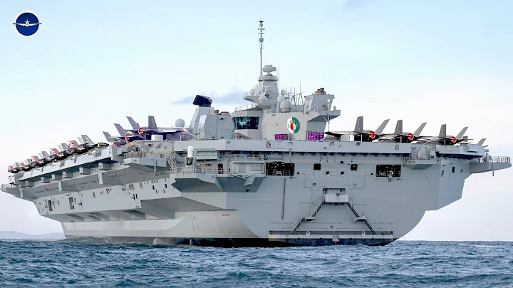 UK’s Largest Aircraft Carrier Ever Made in Action Near US Naval Base
