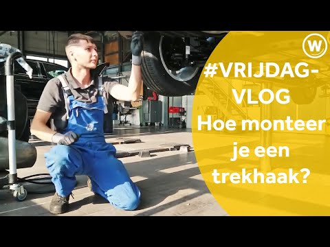 #VRIJDAGVLOG #4 – In de werkplaats – hoe monteer je een trekhaak? Kijk mee met De Waal Autogroep!