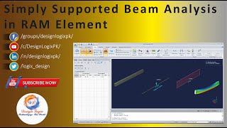 Simply Supported Beam Analysis in RAM Element