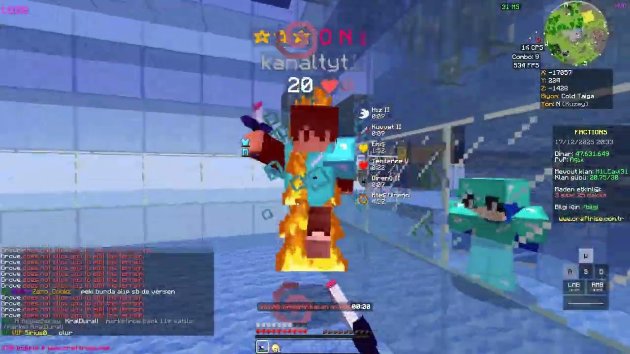 K20VS-AVI #4 CrafRise Factions