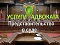 Услуги адвоката. Адвокат в суде. Подача искового заявления в суд