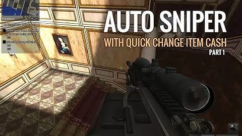Gruvy Hack: Auto Sniper in Point Blank - With quick change item cash. Part 1 - BM