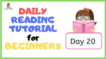 DAY 20: TEACH Your CHILD To READ FAST & FLUENT!   Just 10 minutes each day!