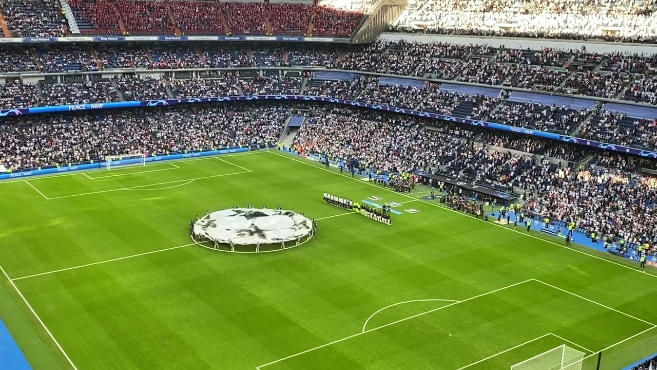 First UCL hymn in Bernabeu  Real Madrid - Union Berlin 20.09.2023