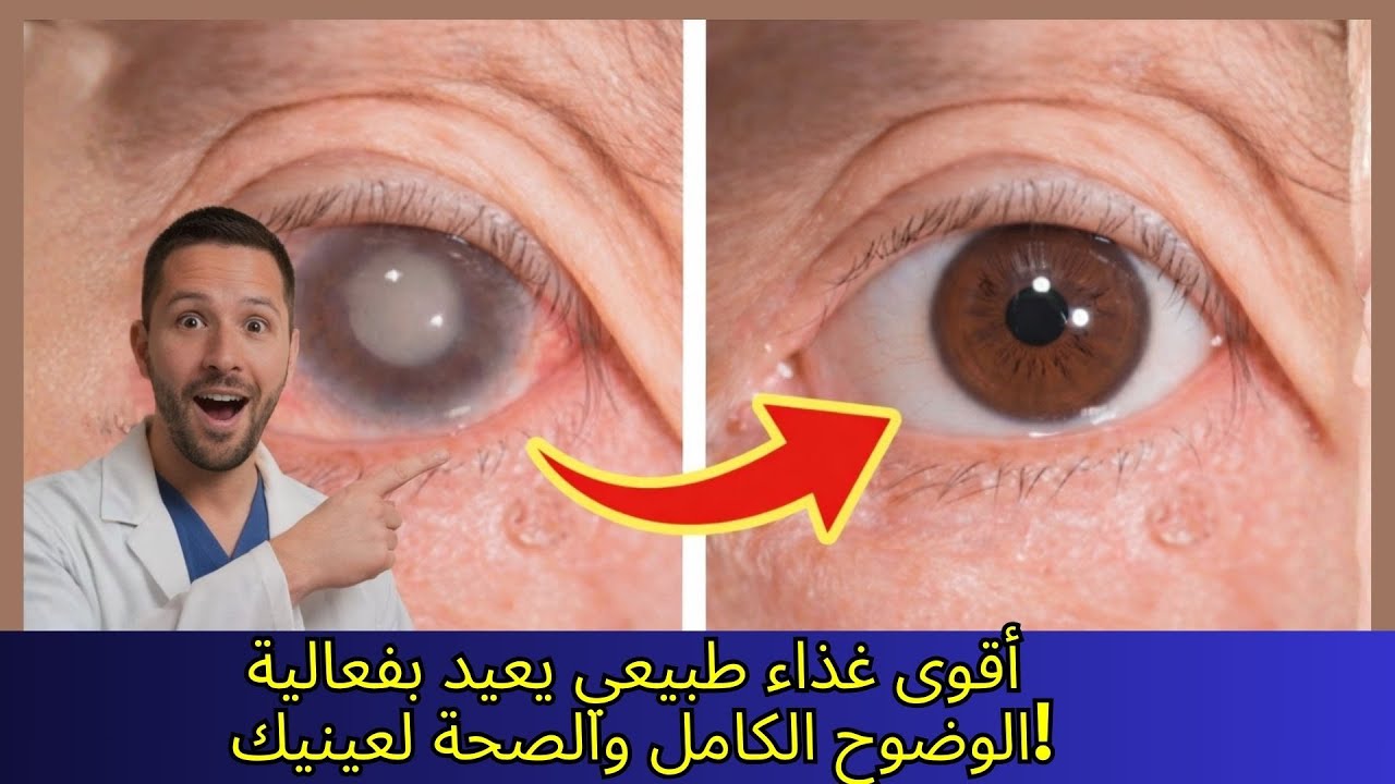 عاجل +60: الطعام الرخيص الذي يوضح بصرك الضبابي في غضون أسابيع!