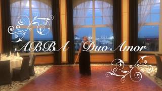 Video thumbnail of "ABBA I have a dream - violin cover - Duo Amor oprawa muzyczna"