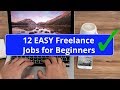 12 Easy Freelance Jobs for Beginners - No Experience Needed