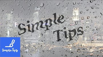 GIMP Tutorial - Text On Foggy Window Easy