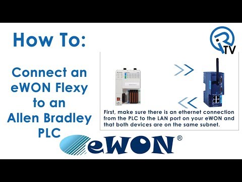 Connecting eWON Flexy to Allen Bradley PLC