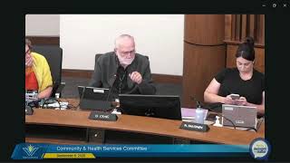 Full Community & Health Services Committee - September 8, 2026 News