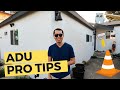 ADU Pro Tips easy way to pass your city inspection's