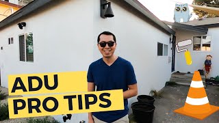 ADU Pro Tips easy way to pass your city inspection's